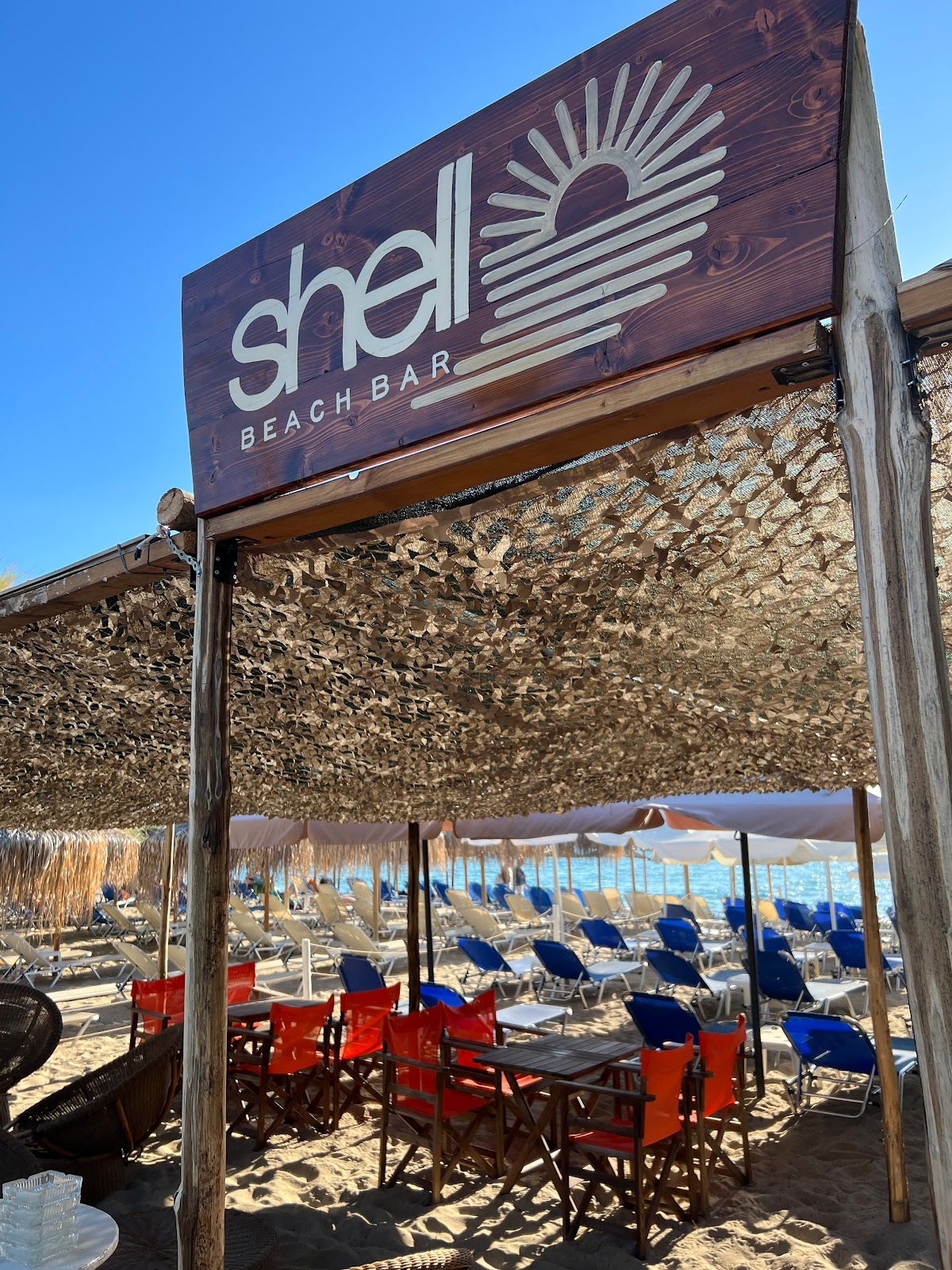Бар Beach Bar Shell Неос Мармарас