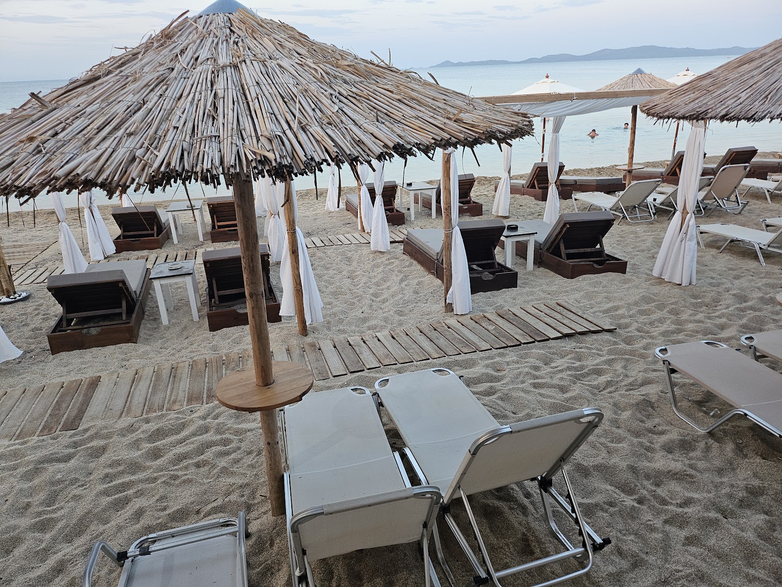 Café Bianco Beach Bar Nautilus στη Γομάτι, Χαλκιδική