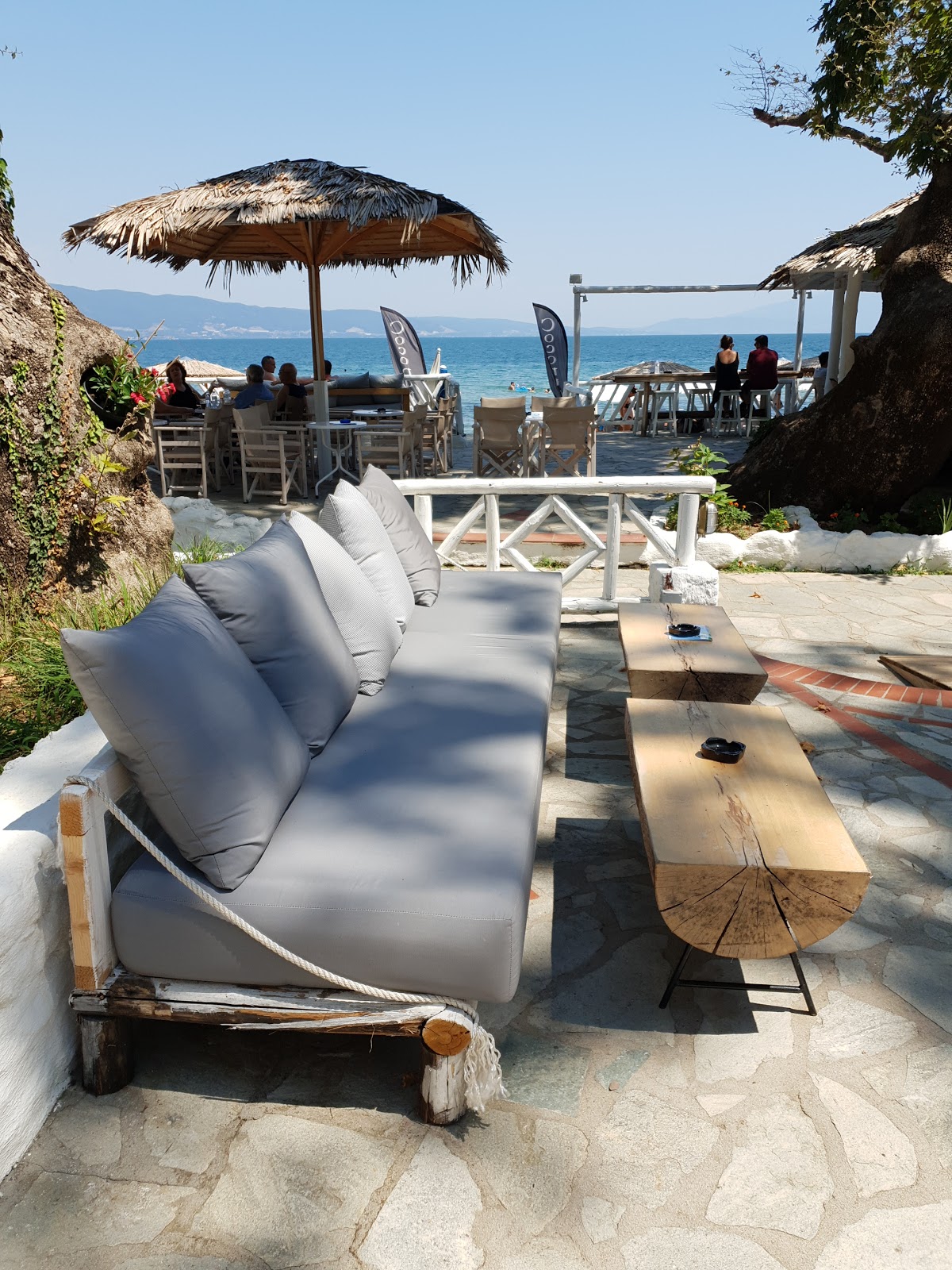 Café Coconut Beach Bar στην Σταυρό, Χαλκιδική: Ένα Κρυμμένο Διαμάντι