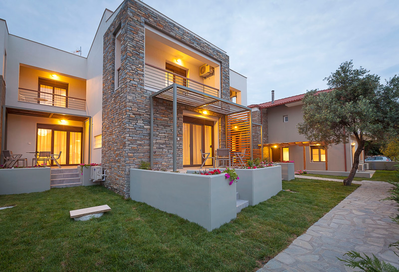 Διαμονή στα Enalia Villas στο Γομάτι, Χαλκιδική - Βαθμολογία 4.9/5