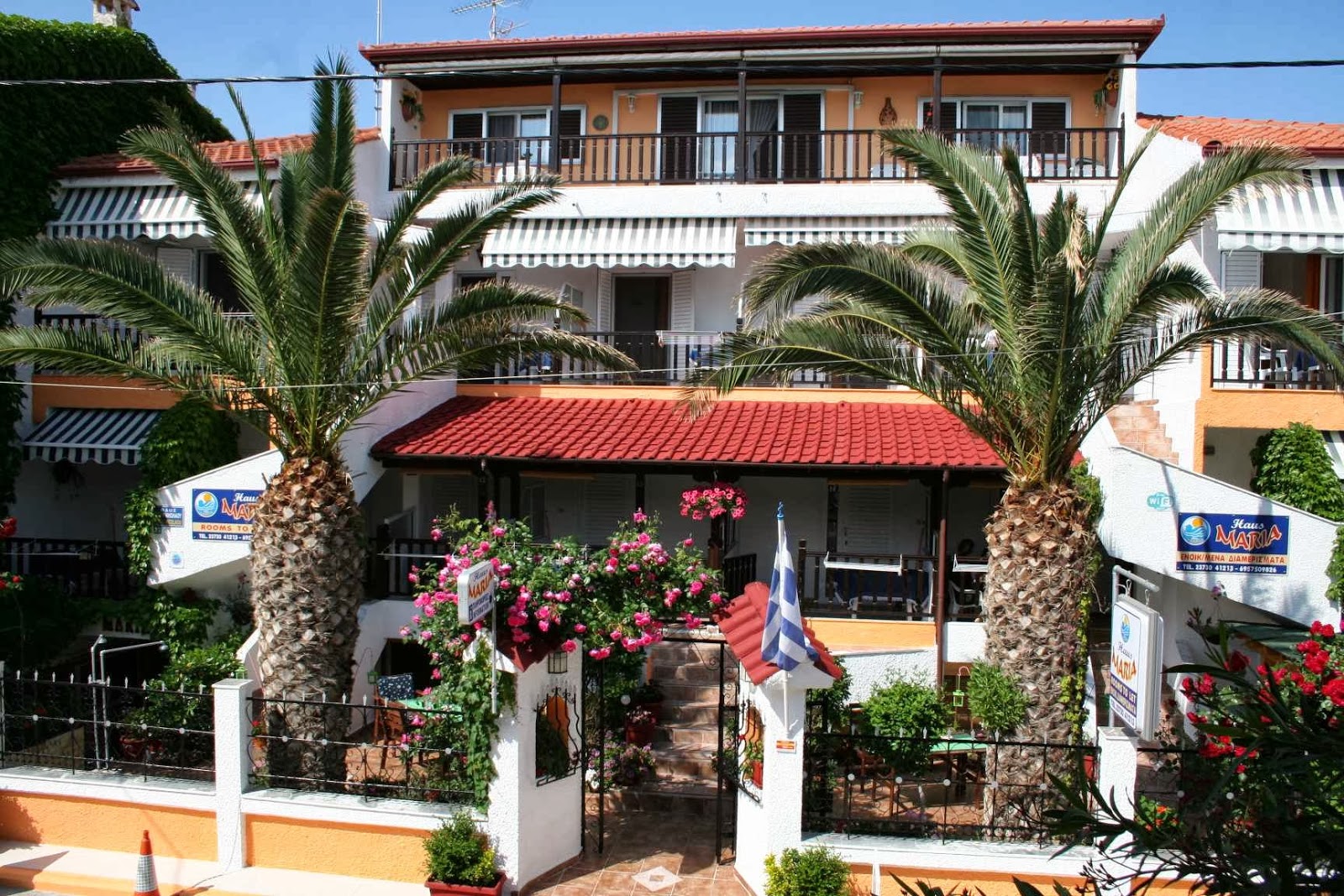 Κατάλυμα Haus Maria στη Νέα Ποτίδαια Χαλκιδικής με 4.9/5 από 77 κριτικές