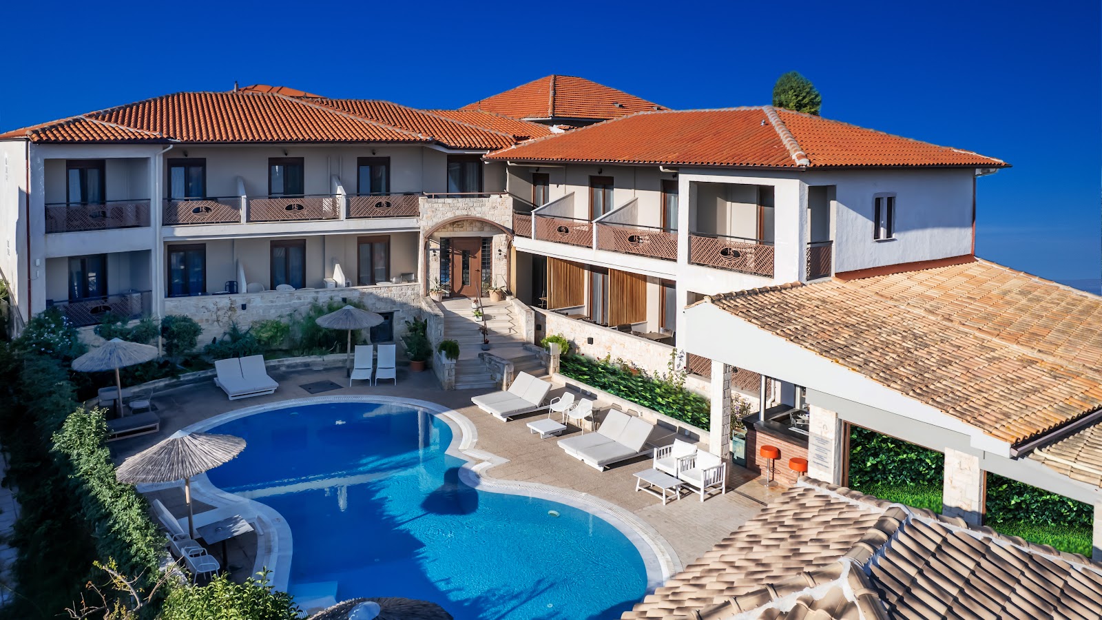 Хотел Stamos Hotel Афитос
