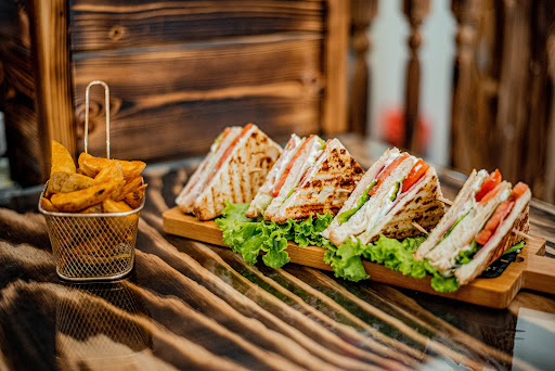 Saloon cafe snack